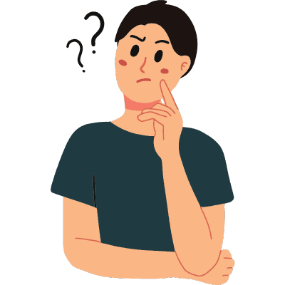 confused man wearing dark blue shirt