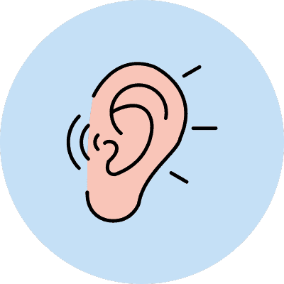 ear listening grapic