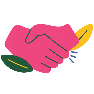 hands shaking icon