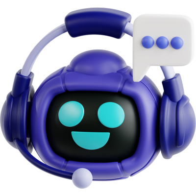 ai chatbot head icon