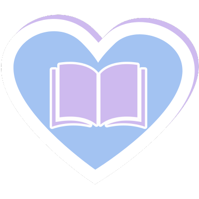 heart with open book icon