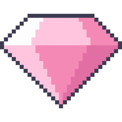 pixel diamond