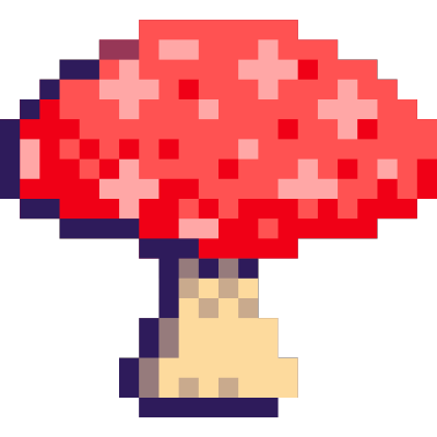 pixel mushroom