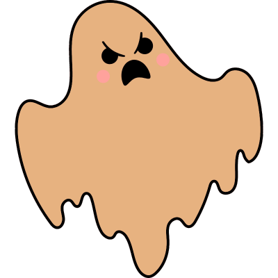 angry ghost