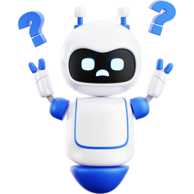 robot with question marks